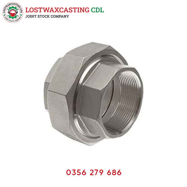 Đúc inox mẫu chảy ống nối